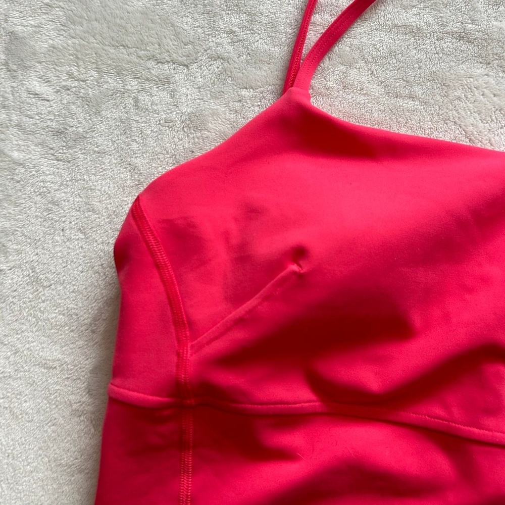 Lululemon Wunder Train Strappy Tank Top Lip Gloss - Picture 6 of 8